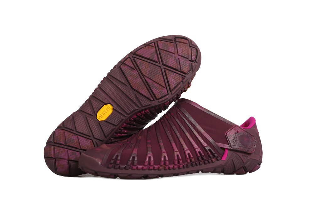 Vibram Furoshiki Dame Sko Bordeaux - Evo - 0736OLWDZ